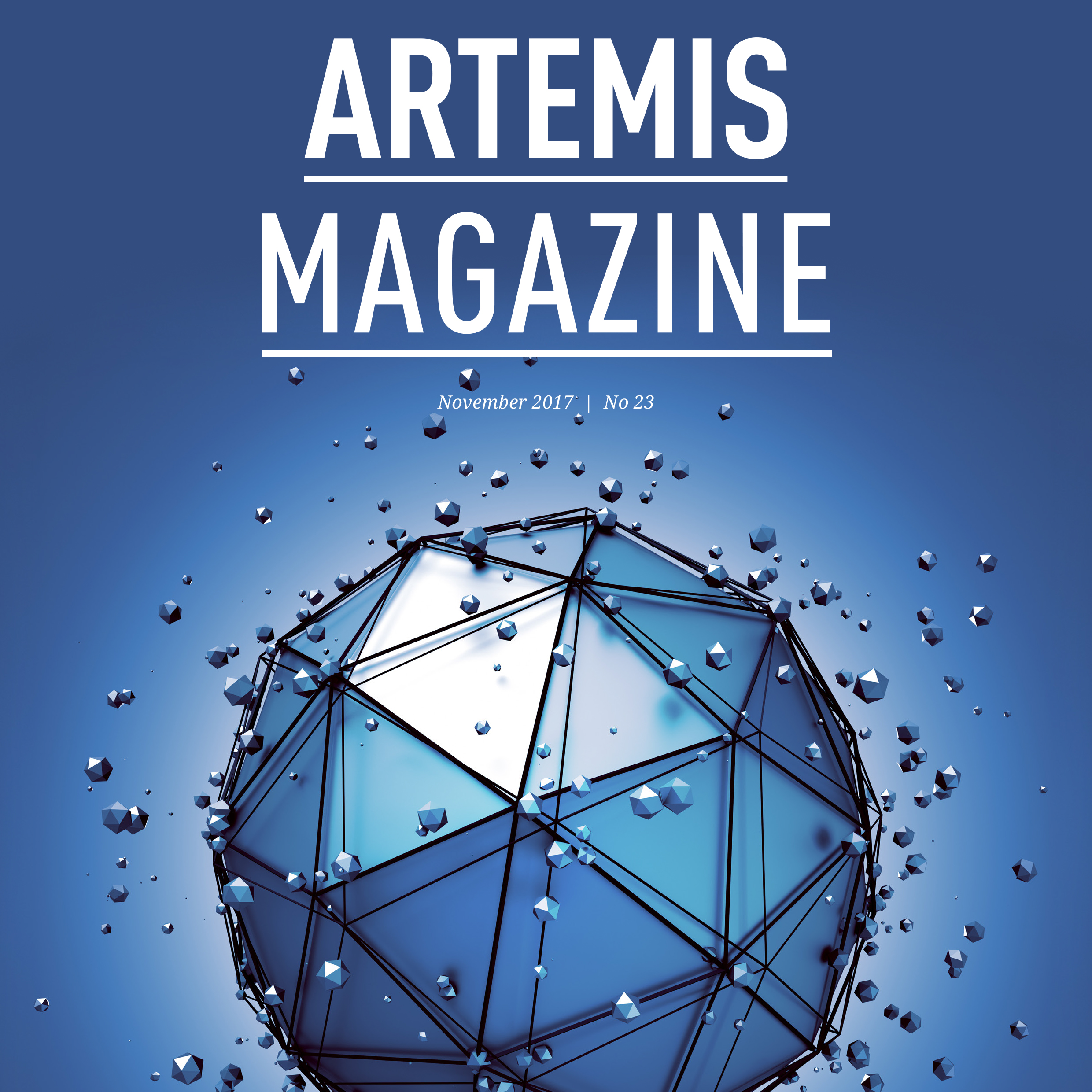 Cover ARTEMIS Magazine 23 - 11/2017